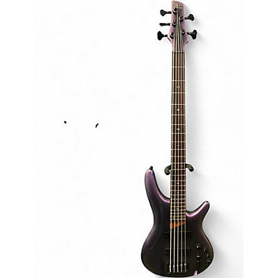 Used Ibanez SR505E Aurora Burst Electric Bass Guitar