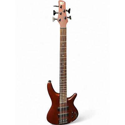 Used Ibanez SR505E Walnut Electric Bass Guitar