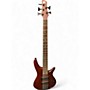 Used Ibanez SR505E Walnut Electric Bass Guitar Walnut