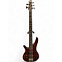 Used Ibanez Used Ibanez SR505L 5 String Natural Stain Electric Bass Guitar Natural Stain