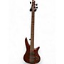 Used Ibanez Used Ibanez SR505e 5 String Natural Electric Bass Guitar Natural