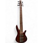 Used Ibanez SR506 6 String Mahogany Electric Bass Guitar Mahogany