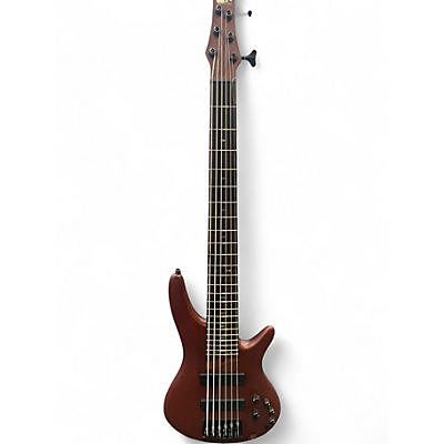 Used Ibanez SR506 6 String Natural Electric Bass Guitar