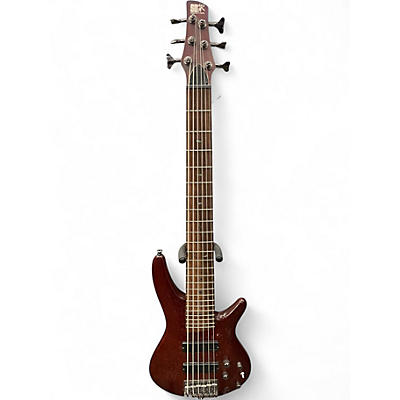 Used Ibanez SR506 6 String Natural Electric Bass Guitar
