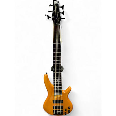 Used Ibanez SR506 6 String Walnut Electric Bass Guitar