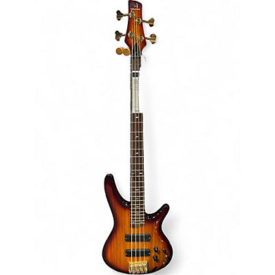 Used Ibanez SR540ZW Sunburst Electric Bass Guitar