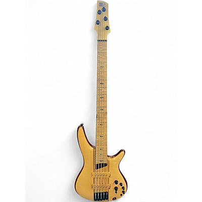 Used Ibanez SR5FMDX2 Natural Electric Bass Guitar