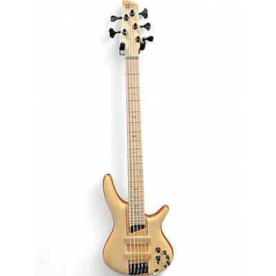 Used Ibanez SR5FMDX2 Natural Electric Bass Guitar