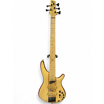 Used Ibanez SR5FMDX2 Natural Electric Bass Guitar