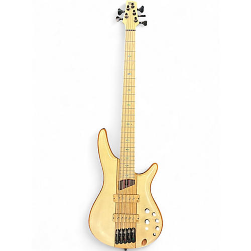 Used Ibanez SR5FMDX2 Natural Low Gloss Electric Bass Guitar Natural Low Gloss