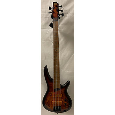 Ibanez Used Ibanez SR5PBLTD Dragon Eye Burst -Low Gloss Electric Bass Guitar