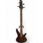 Used Ibanez SR600 Brown Electric Bass Guitar Brown