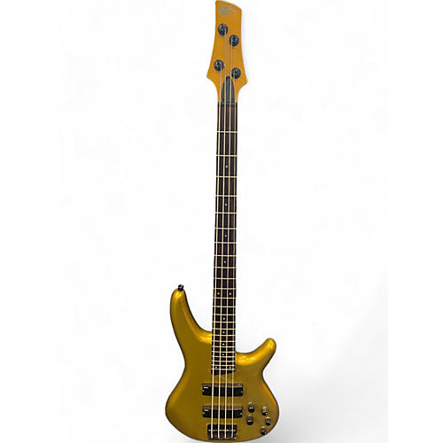 Used Ibanez SR600 Gold Electric Bass Guitar Gold