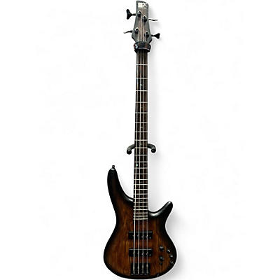 Used Ibanez SR600E ANTIQUE BROWN Electric Bass Guitar