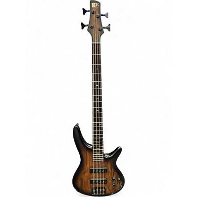 Used Ibanez SR600E Antique Brown Stained Burst Electric Bass Guitar