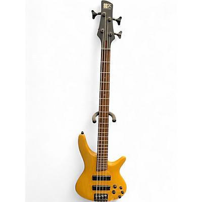 Used Ibanez SR600WNF Natural Electric Bass Guitar