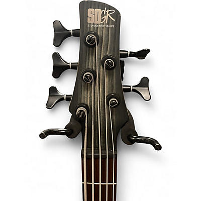 Used Ibanez SR605 5 String Black Stained Burst  Electric Bass Guitar