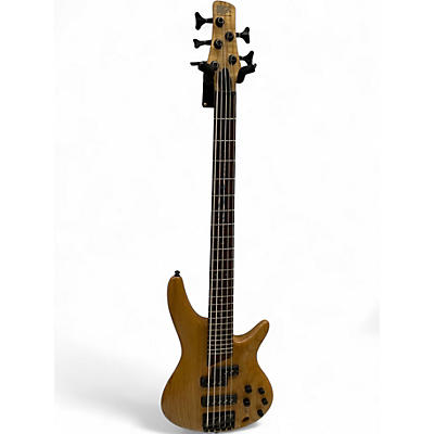 Used Ibanez SR655 Natural Electric Bass Guitar