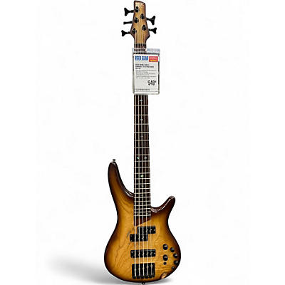 Used Ibanez SR655 Sunburst Electric Bass Guitar