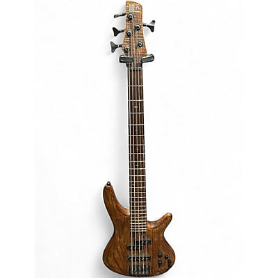 Used Ibanez SR655E ANTIQUE BROWN STAIN Electric Bass Guitar