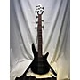 Used Ibanez Used Ibanez SR675 Silver Wave Black Electric Bass Guitar silver wave black