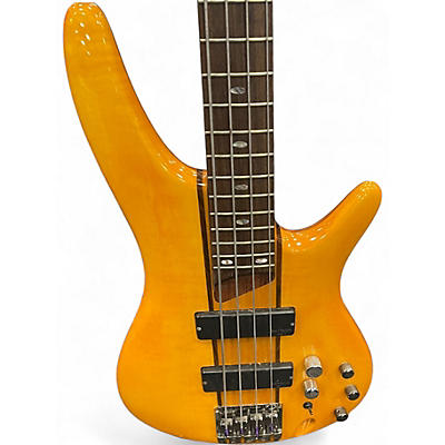 Used Ibanez SR700 Amber Electric Bass Guitar