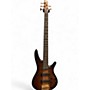 Used Ibanez SR755 5 String Natural Electric Bass Guitar Natural
