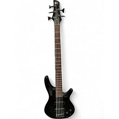 Used Ibanez SR885BK Black Electric Bass Guitar