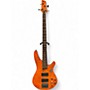 Used Ibanez SRA500 Transparent Orange Electric Bass Guitar Transparent Orange