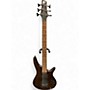 Used Ibanez SRC6 Walnut Electric Bass Guitar Walnut