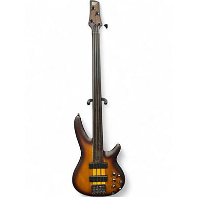 Used Ibanez SRF700 Brown Sunburst Electric Bass Guitar
