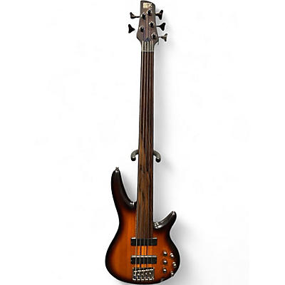 Used Ibanez SRF705 3 Color Sunburst Electric Bass Guitar