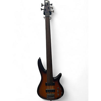 Ibanez Used Ibanez SRF705 BROWN BURST Electric Bass Guitar