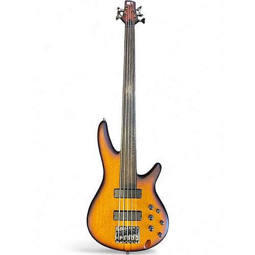 Used Ibanez SRF705 BROWN BURST Electric Bass Guitar BROWN BURST