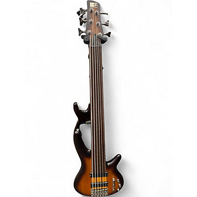Used Ibanez SRF706 2 Tone Sunburst Electric Bass Guitar