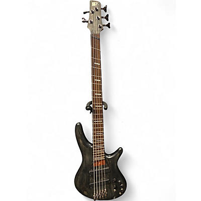 Used Ibanez SRFF805 BLACK STAIN Electric Bass Guitar