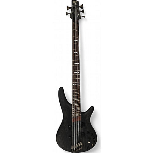 Ibanez Used Ibanez SRFF805 BLACK STAINED Electric Bass Guitar BLACK STAINED