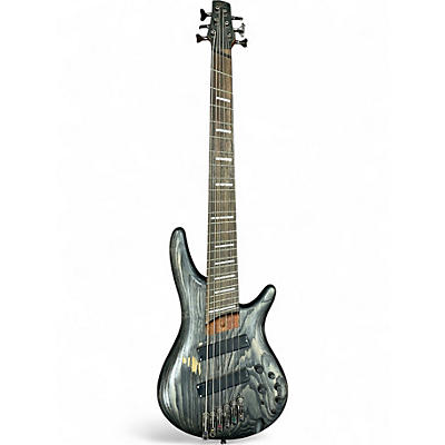 Used Ibanez SRFF806 BLACK Electric Bass Guitar