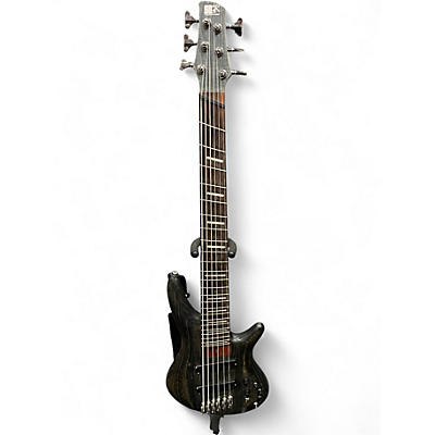 Used Ibanez SRFF806 Worn Natural Electric Bass Guitar