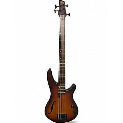 Used Ibanez SRH505 Sunburst Electric Bass Guitar