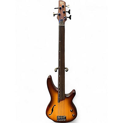 Used Ibanez SRH505F 2 Tone Sunburst Electric Bass Guitar