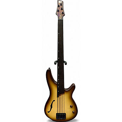 Used Ibanez SRH505F 2 Tone Sunburst Electric Bass Guitar