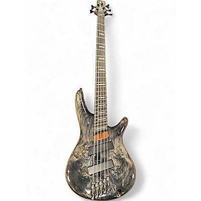 Used Ibanez SRM805 twilight Electric Bass Guitar