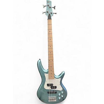 Used Ibanez SRMD200 Blue Sapphire Electric Bass Guitar
