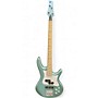 Used Ibanez SRMD200 Metallic Aqua Marine Electric Bass Guitar Metallic Aqua Marine