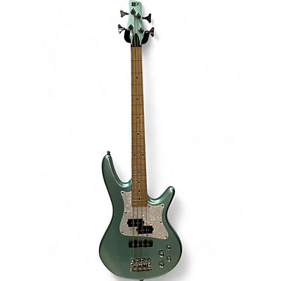 Ibanez Used Ibanez SRMD200 PEARL GREEN Electric Bass Guitar