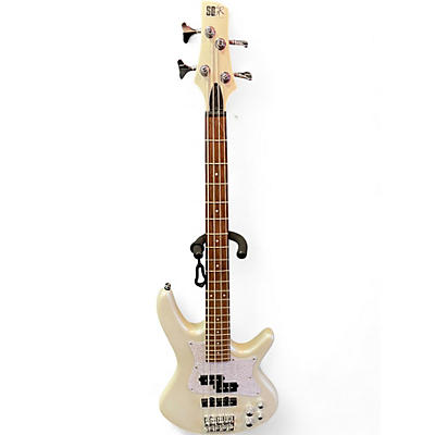 Ibanez Used Ibanez SRMD200D White Electric Bass Guitar