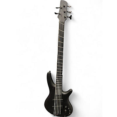 Used Ibanez SRMS625EX Flat Black Electric Bass Guitar