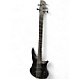 Used Ibanez SRMS625EX Flat Black Electric Bass Guitar Flat Black