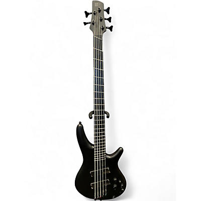 Used Ibanez SRMS625EX Flat Black Electric Bass Guitar